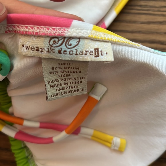 Rainbow Stripe Bikini - Picture 6 of 7